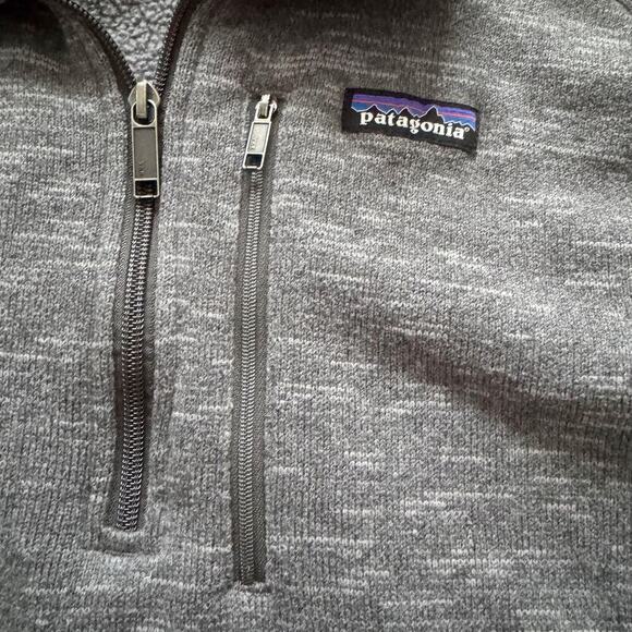 Patagonia Sweater Mens Small Better Sweater Quarter Zip Fleece Pullover Outdoors - Picture 9 of 13